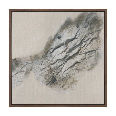 102776-FL - Emanation by Ira Havuka Hand-Embellished Textured Framed Canvas Artwork