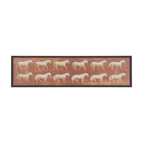 102769-FS - Even Cadence by Eadweard Muybridge Hand-Embellished Textured Framed Canvas Artwork