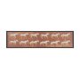102769-FS - Even Cadence by Eadweard Muybridge Hand-Embellished Textured Framed Canvas Artwork