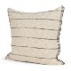 71447 - Lyle 20x20 Square Oatmeal w/ Black Stripes Decorative Pillow Cover