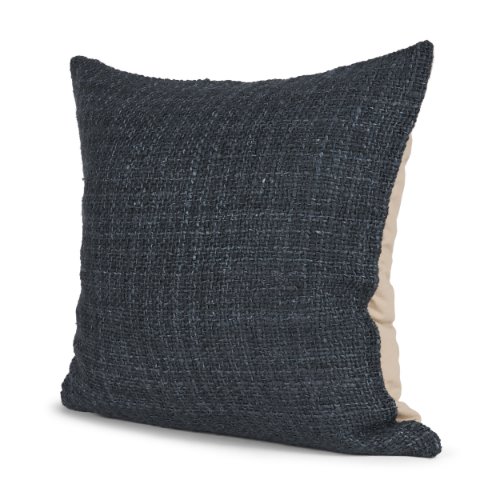 71468 - Lowen 22x22 Square Navy Woven Decorative Pillow
