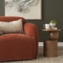 71418 - Stack Light Brown Wood Geometric Accent Table