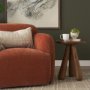 71419 - Mora Medium Brown Wood 3-Legged Accent Table