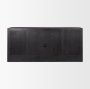 71311 - Suri Black Wood w/ Glass 4-Door Closed Sideboard