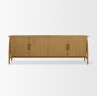 71321 - Hollis Warm Brown Wood 4-Door Closed Sideboard