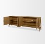 71321 - Hollis Warm Brown Wood 4-Door Closed Sideboard