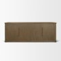 71325 - Alden Medium Brown Wood 4-Door Closed Sideboard