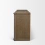 71325 - Alden Medium Brown Wood 4-Door Closed Sideboard