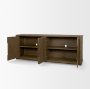 71325 - Alden Medium Brown Wood 4-Door Closed Sideboard