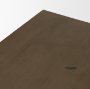 71333 - West Mid-Brown Oak Wood Rectangular Coffee Table