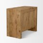 71336 - Notts Brown Wood 2-Door Accent Cabinet