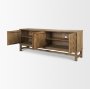 71414 - Truss Cool Brown Wood 4 Door Closed Sideboard