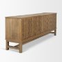 71414 - Truss Cool Brown Wood 4 Door Closed Sideboard