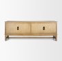 71414 - Truss Cool Brown Wood 4 Door Closed Sideboard