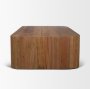 71383 - Dunmore Solid Wood Rectangular Open Shelf Coffee Table