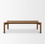 71384 - Riven Oak Wood Rectangular Coffee Table