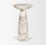 71396 - Bellancia Rosa Pink Marble Pedestal Side Table