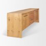 71230 - Belford 94" Light Brown Oak Wood Media Console