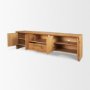 71230 - Belford 94" Light Brown Oak Wood Media Console