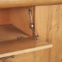 71230 - Belford 94" Light Brown Oak Wood Media Console
