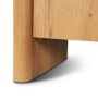 71230 - Belford 94" Light Brown Oak Wood Media Console