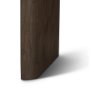 71234 - Belford 72" Dark Brown Oak Wood Console Table