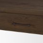 71234 - Belford 72" Dark Brown Oak Wood Console Table