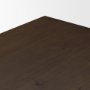 71236 - Belford 3-Drawer Dark Brown Oak Wood Closed Nightstand