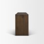 71238 - Belford 6-Drawer Dark Brown Oak Wood Dresser