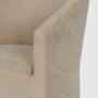 71319 - Sondra Beige Performance Fabric Upholstered Club Dining Chair