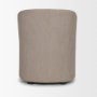 71320 - Sondra Gray Performance Fabric Upholstered Club Dining Chair
