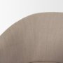 71320 - Sondra Gray Performance Fabric Upholstered Club Dining Chair
