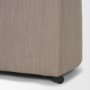 71320 - Sondra Gray Performance Fabric Upholstered Club Dining Chair