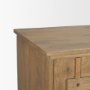 71414 - Truss Cool Brown Wood 4 Door Closed Sideboard