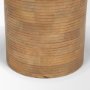 71418 - Stack Light Brown Wood Geometric Accent Table