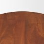 71419 - Mora Medium Brown Wood 3-Legged Accent Table