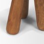 71419 - Mora Medium Brown Wood 3-Legged Accent Table