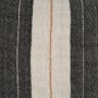 71432 - Cooper 14x26 Lumbar Black w/ Cream Stripe Decorative Pillow Cover