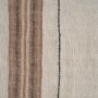 71441 - Maeve 14x26 Lumbar Natural Linen w/ Orange Stripes Decorative Pillow Cover