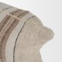 71441 - Maeve 14x26 Lumbar Natural Linen w/ Orange Stripes Decorative Pillow Cover