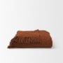 71457 - Kambal Copper Rust Woven Cotton Throw Blanket