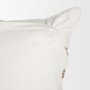 71458 - Maryn 22x22 Square Cream w/ Brown Stripes Decorative Pillow Cover