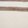 71459 - Maryn 14x26 Lumbar Cream w/ Brown Stripes Decorative Pillow Cover