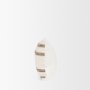 71460 - Maryn 13x21 Lumbar Cream w/ Brown Stripes Decorative Pillow Cover
