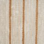 71461 - Merrick 22x22 Square Natural Beige w/ Orange Stripes Decorative Pillow