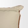 71466 - Lowen 22x22 Square Copper Rust Woven Decorative Pillow