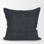 71468 - Lowen 22x22 Square Navy Woven Decorative Pillow