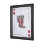 16110 - Wild West II by Mercana Studio Hand-Embellished Framed Artwork Matted under Glass