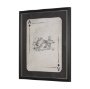 16122 - Aces Wild IV by Mercana Studio Textured Framed Artwork Matted under Glass