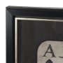 16121 - Aces Wild III by Mercana Studio Textured Framed Artwork Matted under Glass